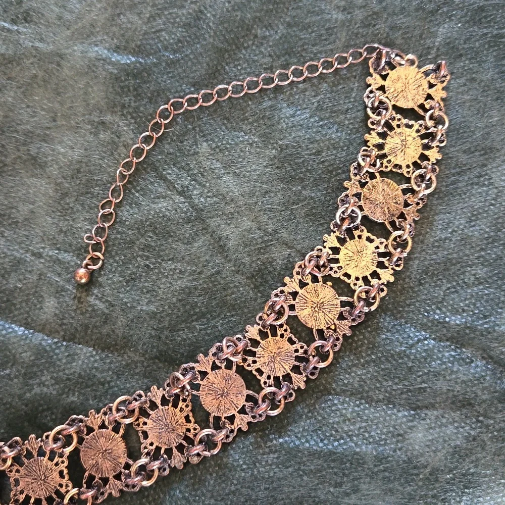 Vintage Bejeweled Chocker Necklace